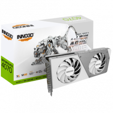 Відеокарта Inno3D GeForce RTX4070 X2 OC WHITE (N40702-126XX-185252W)
